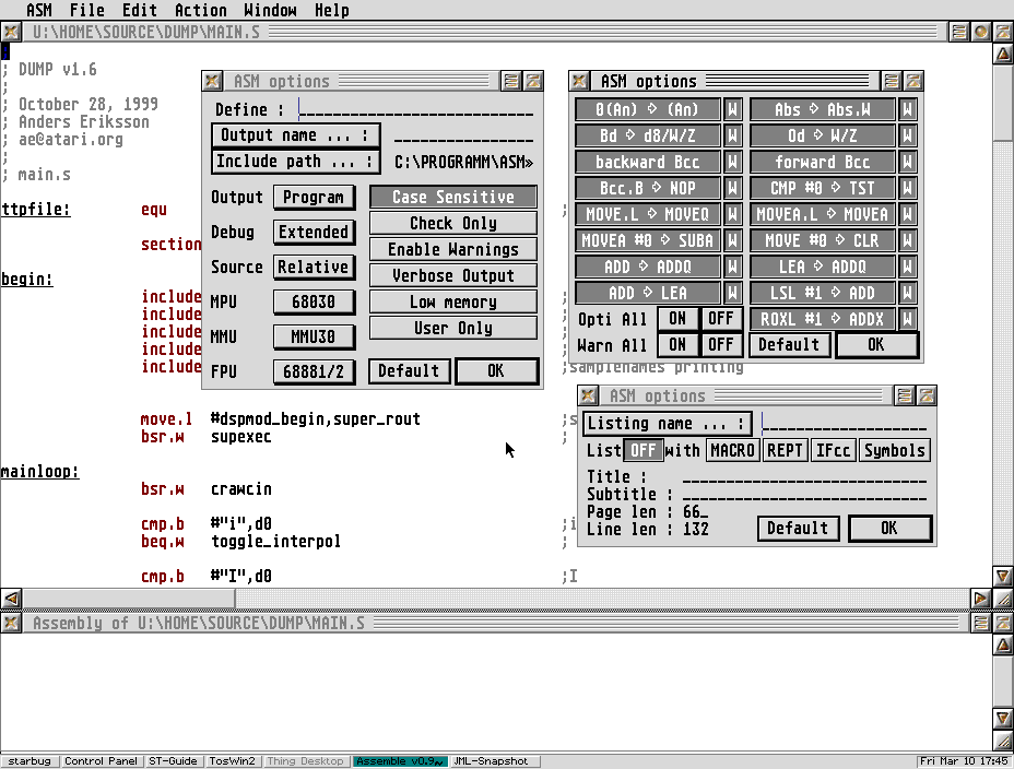 Assemble / Adebug v1.0 screenshot