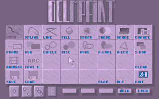 Delmpaint v4.0b screenshot