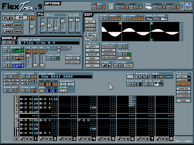 FlexTrax v0.9 screenshot