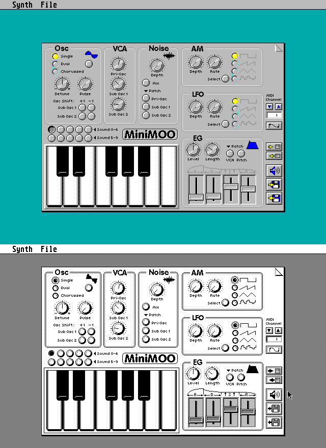 Sound Chip Synth screenshot