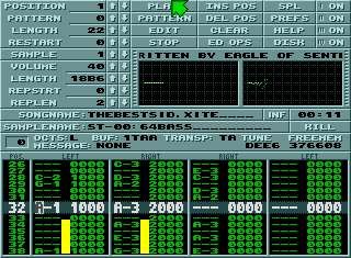 X-Protracker v1.0 screenshot